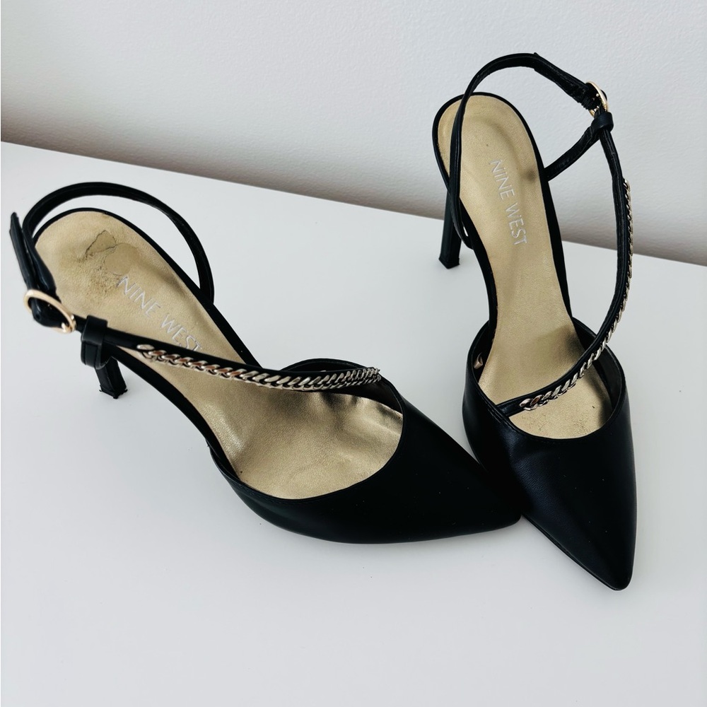 Nine west Black Women's Heels size 6.5